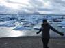 Visita ao lago cheio de icebergs aos pés da geleira Vatnajökull, no Parque de Skaftafell, no sul da Islândia
